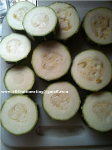 sliced marrow