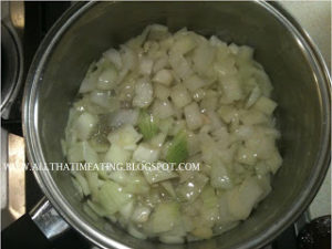 softening onion for risotto
