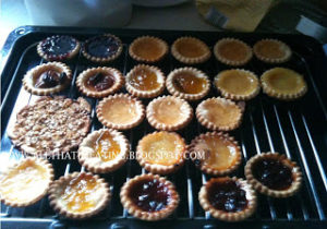 finished jam tarts