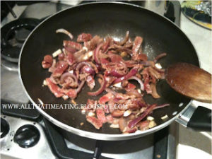 cooking stir fry