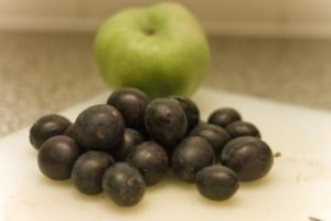 bramley apple and damsons