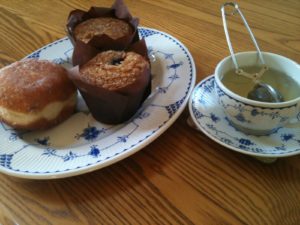 cakes and doughnuts from the market