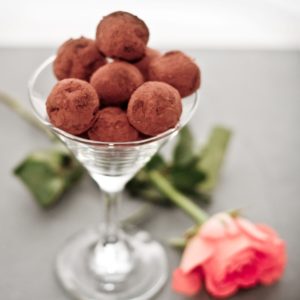 Leftover Sloe Chocolate Truffles