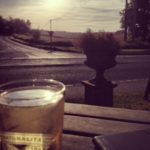 The Bell at Boxford - beer garden