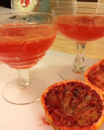 Blood Orange Bucks Fizz