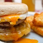 sausage and egg muffin
