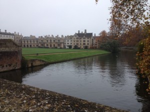 View of Cambridge Colleges from the River Cam