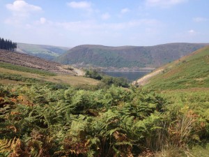 Elan valley reservoir