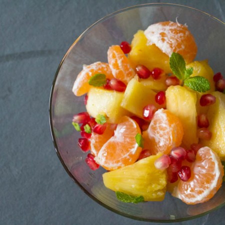 Green Clementine Fruit Salad