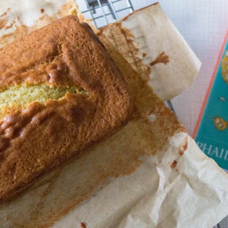 Buttermilk poundcake from What to Bake book