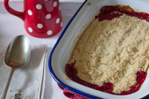 Cranberry and Clementine Crumble