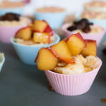 Mini Cheesecake Mess - caramelised apple