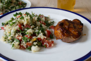 Harissa Lamb with Tabbouleh