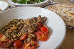 Eating Organic on a Budget - Lamb, Lentils and Flatbreads