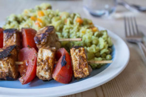 Tikka Paneer and Pilaf