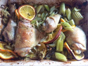 Riverford Sarah Raven Recipe Box - Sangria Chicken