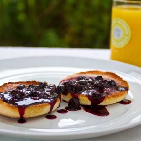 Alternative Blueberry Muffins - for breakfast