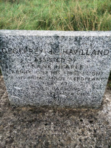An Adventure Just Outside the Back Door - Geoffrey de Havilland memorial