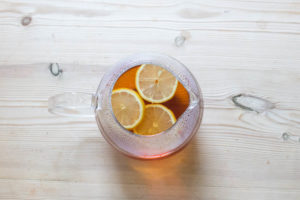 Lemon Iced Tea - finished