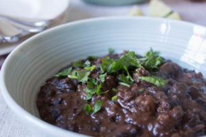 black beans Mexican style
