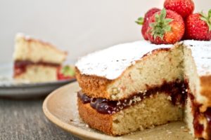 Balsamic Strawberry Jam close up