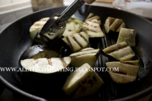 Griddled Aubergines