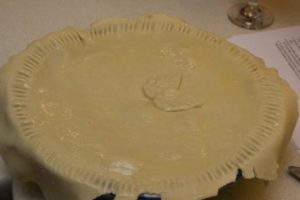 Covering the pie