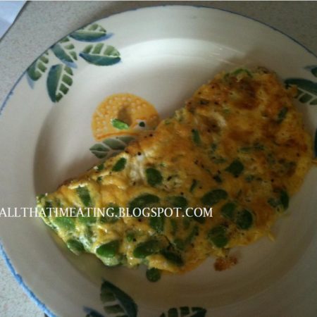 Broad Bean Omelette