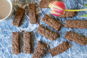 Chocolate Rolled Oat Biscuits