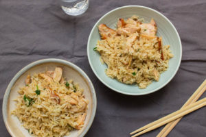 Smoked Chicken Fried Rice