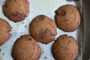 Double Chocolate and Orange Cookies