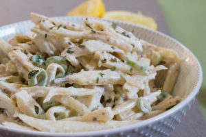 Horseradish Celeriac Remoulade - close up