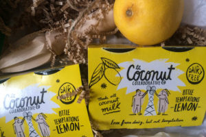 lemon coconut pots - little treats