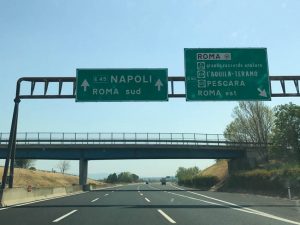 Italian road signs