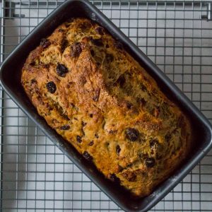 Mince Pie Fruit Loaf Baked