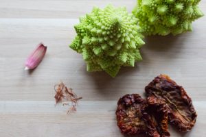 ingredients for cauliflower pasta