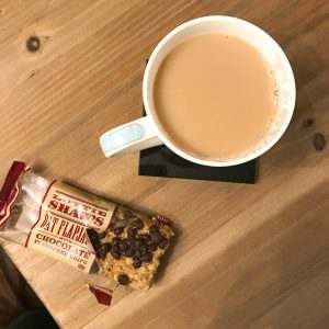 yorkshire flapjack and tea