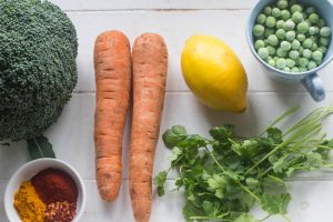 ingredients for superfood salad