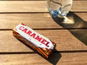 caramel wafer at caledonian canal centre