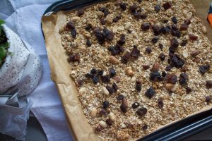 granola with apricot and coconut