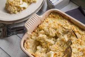 cauliflower macaroni cheese