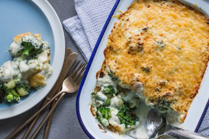 Gnocchi, Kale and Spinach Gratin - All That I'm Eating