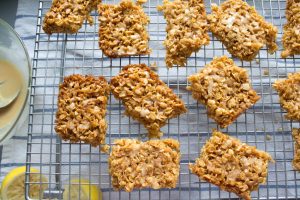 Lemon and Coconut Flapjacks