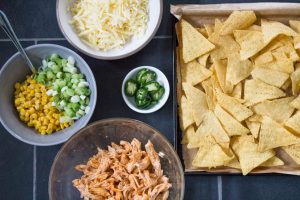 Buffalo Chicken and Nacho Toppings