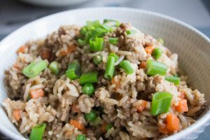 Satay Pork Fried Rice