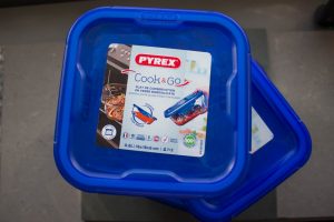 Cooking with Pyrex, the different dishes