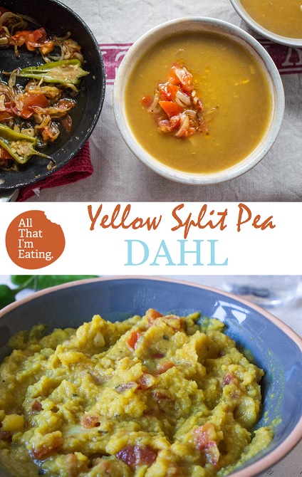 pin yellow split pea dahl