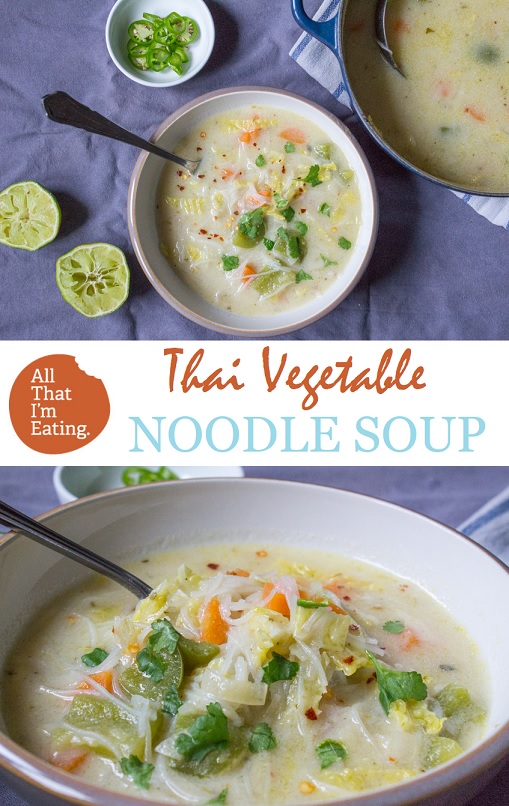 Thai Noodle Soup with Vegetables